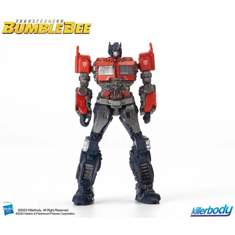 Killerbody Transformers Optimus Prime Bumblebee portachiavi bambola di plastica figure modello scenario giocattolo regali