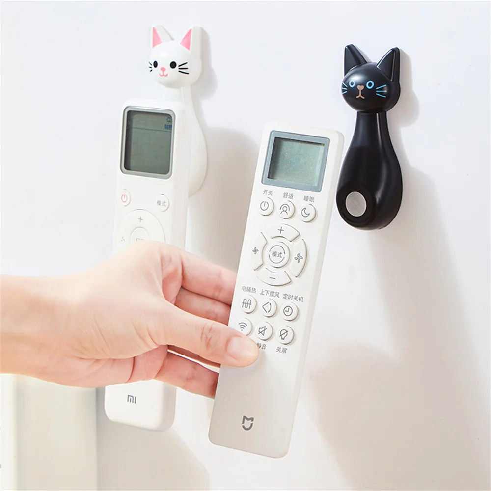 Creative Remote Control Magnetic Suction Hook with Strong Adhesive Cartoon Scratch Free Nail TV Air Conditioner