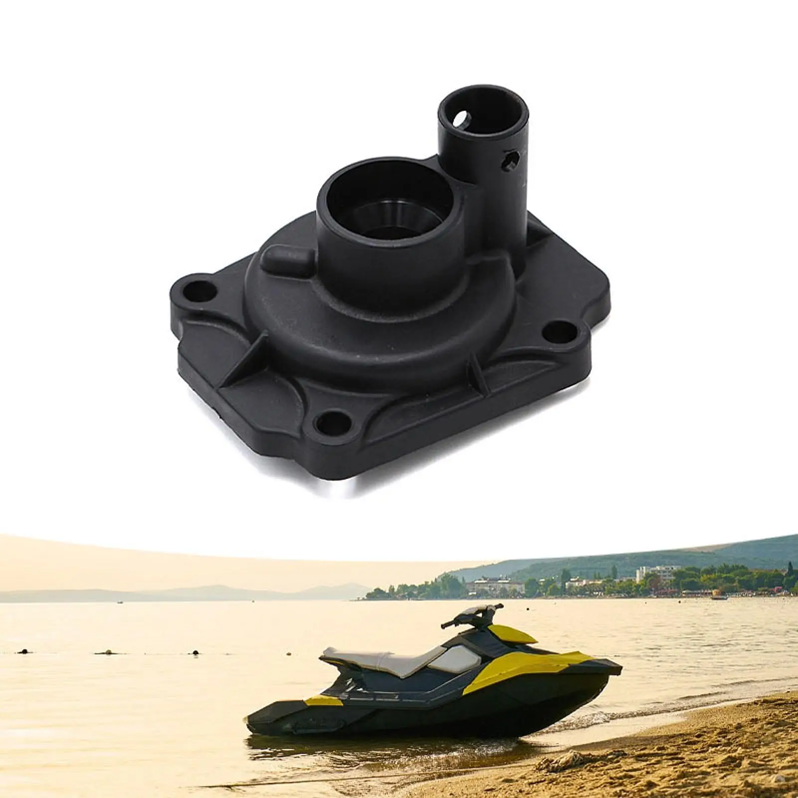 

Крышка корпуса водяного насоса 17411-94L00 Запасные части двигателей мощностью 25 л.с. 30 л.с. для DF 25as2 DF 30ATL DF 25arl Заменяет высокую производительность