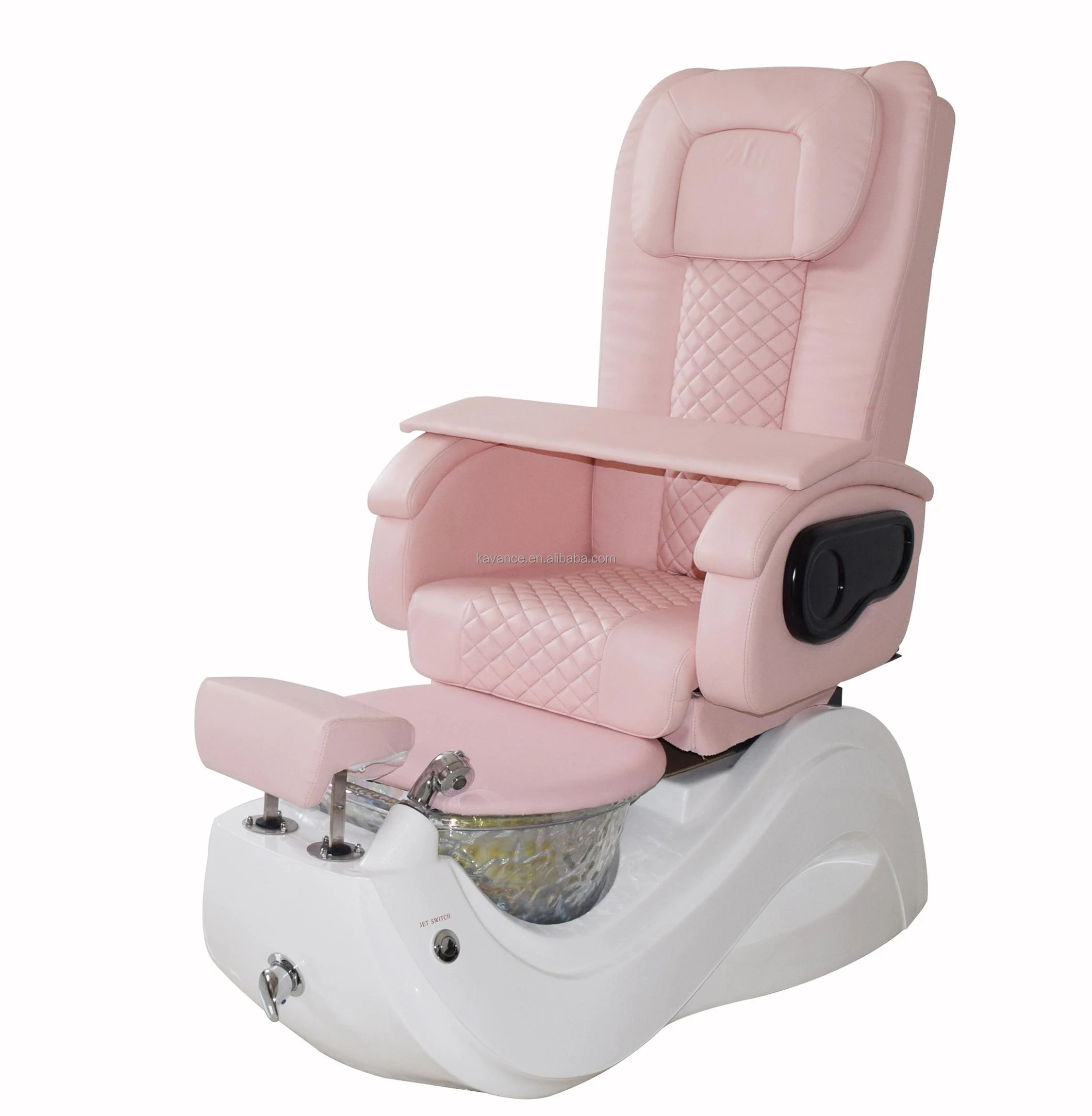 

Pink Foot Massage Chair Nail Salon Furnture Fot Spa Pedicure Chair