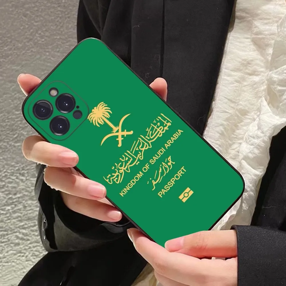 Kingdom Of Saudi Arabia Flag Phone Case For iPhone 15 14 11 12 13 Mini Pro XS Max Cover 6 7 8 Plus X XR SE 2020 Funda Shell