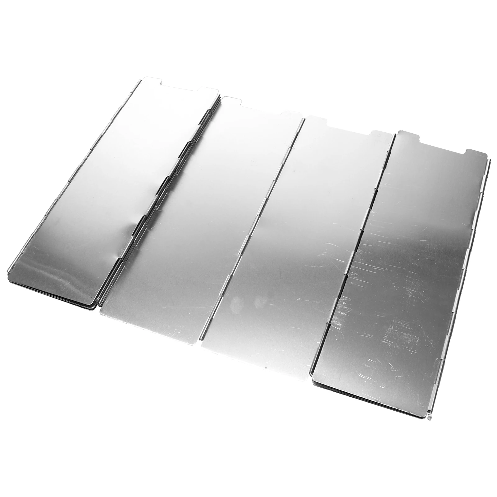 

Wind Shield Aluminum Plate Windscreen for Outdoor Folding Stove Luxury Camping Alloy
