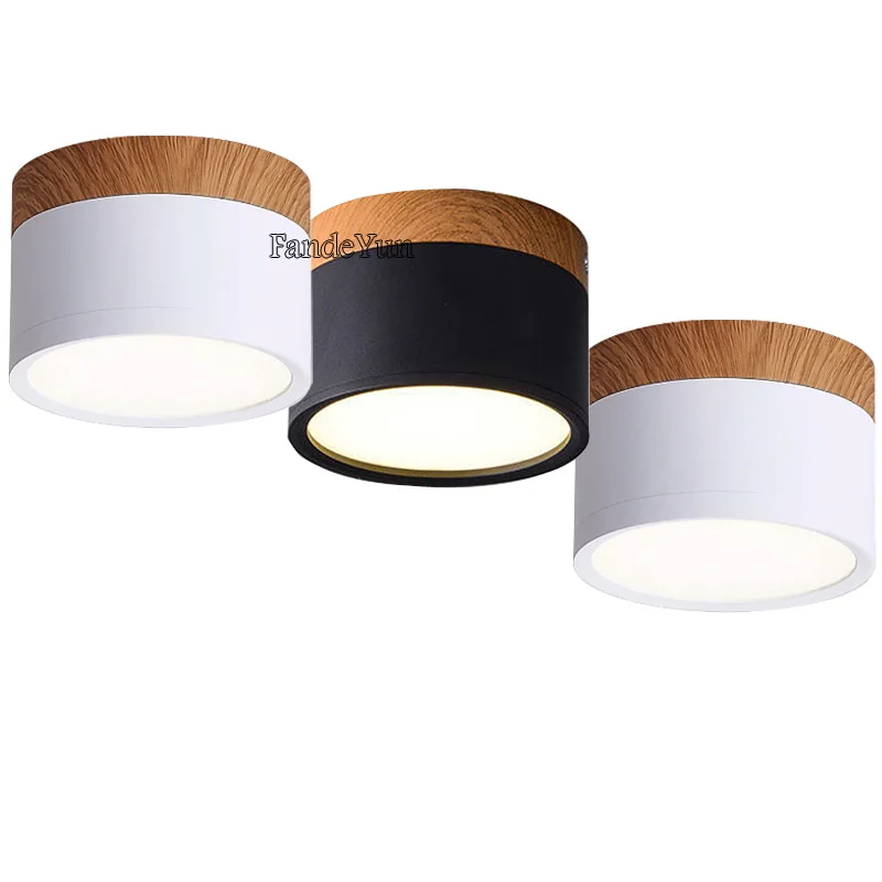 LED Downlight Dimmable 5W 7W 9W12W 15W Led Surface Mounted Ceiling Downlight Nordic Spot light for indoor Foyer,Living Room