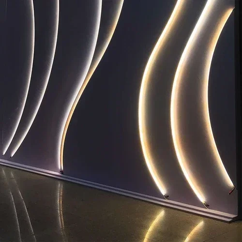 Luxury Modern Acrylic Panel Led Backdrop Display Stage Back Drop Wall For Wedding Decorations