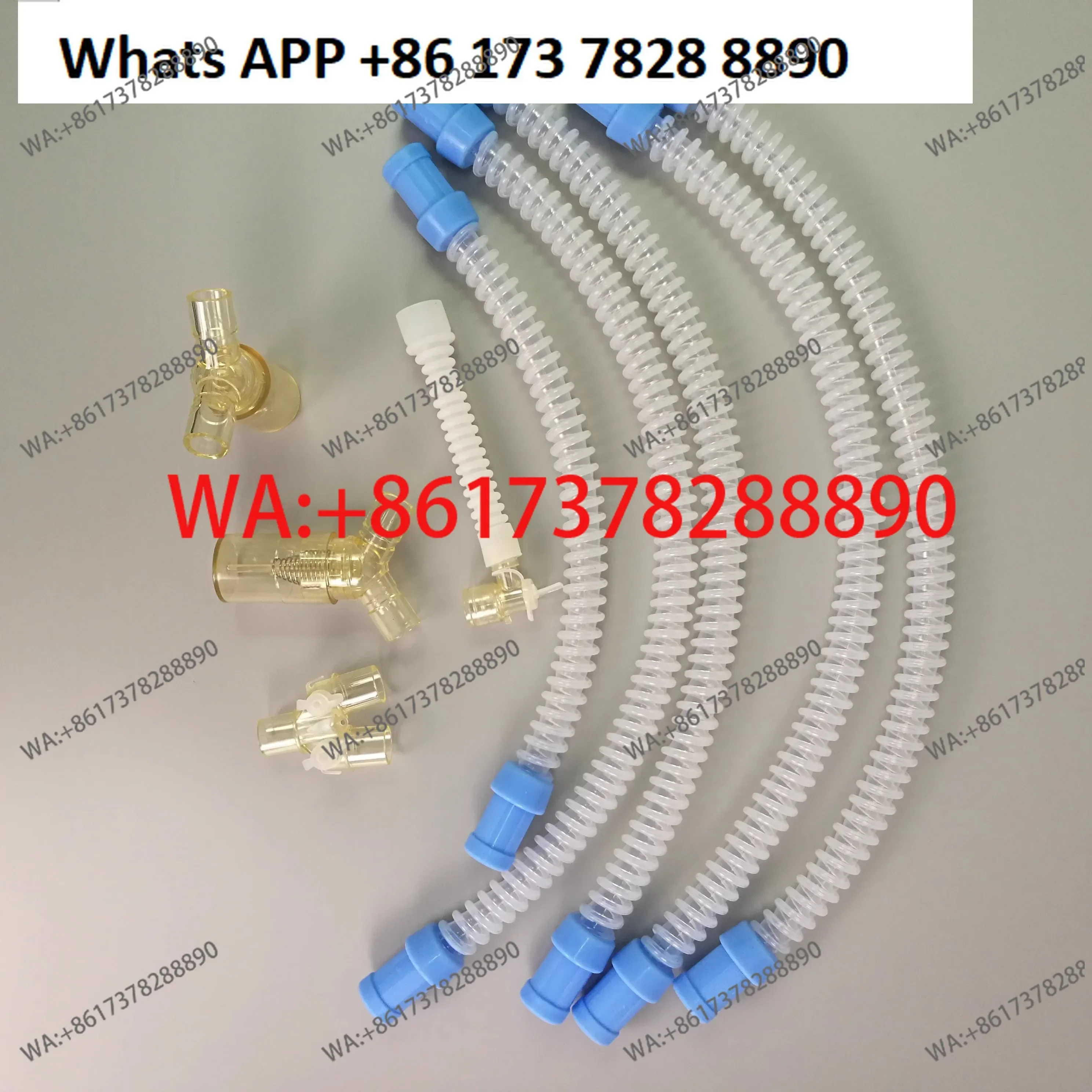 Respirator Anesthesia Silicone Pipe Fittings Universal Silicone Pipe Adult Children Respiratory Pipe Repeatability