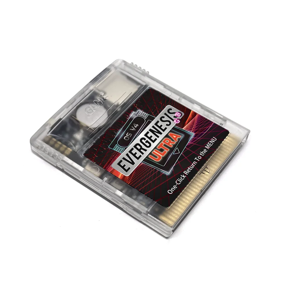 Игровой картридж ED Ultra 2000 в 1, флэш-карта OS V4 Edition с 4 ГБ TF-картой для игрового мальчика, цветная консольная карта GBC/GBA SP