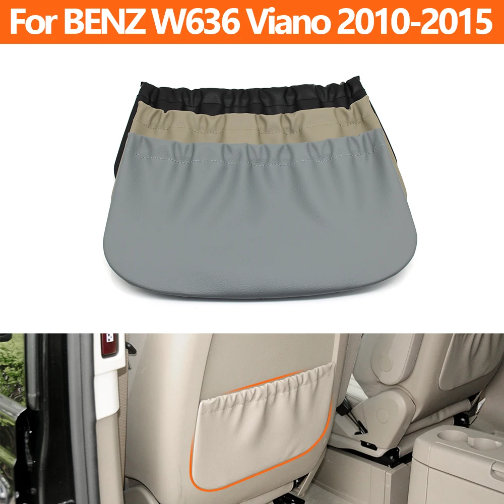 

Interior Car Front Left Right Seat Storage Pocket Pack Cover Panel Replacement For Mercedes BENZ V Class Viano W636 2010-2015