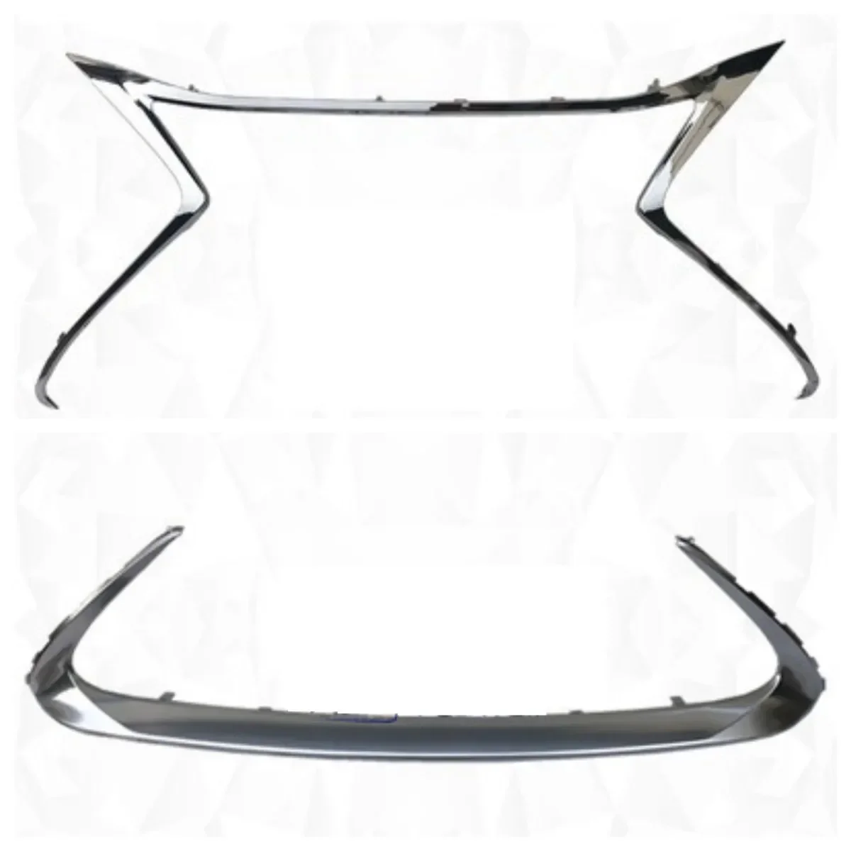 Radiator Grille Full of Chrome Frame for Lexus ES200 ES250 ES300H 15-17 Molding Trim Body Kit
