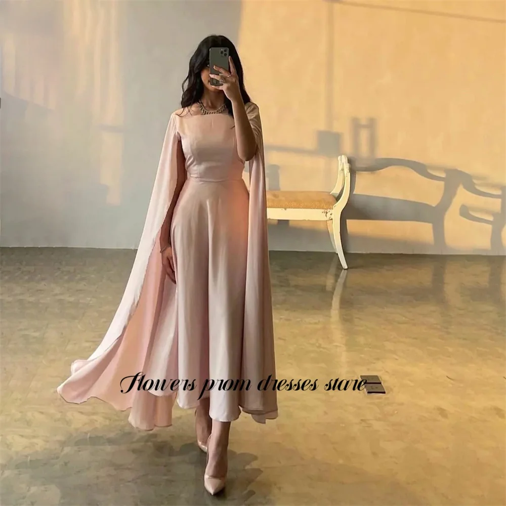 

Flowers Prom Formal Vestidos De Fiesta with Long Shawl Evening Dress Manual Sequins Formal Dress Women Prom Dresses Customized