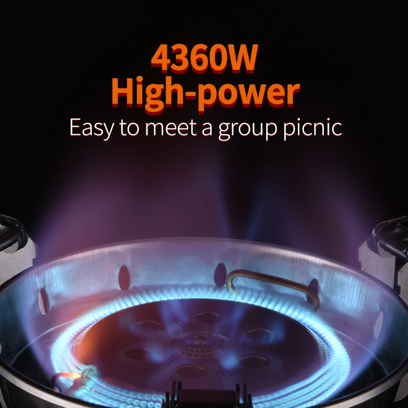 BRS-69 Rampage التخييم موقد غاز في الهواء الطلق عالية الطاقة دعم موقد ارتفاع عال يندبروف موقد المحمولة موقد