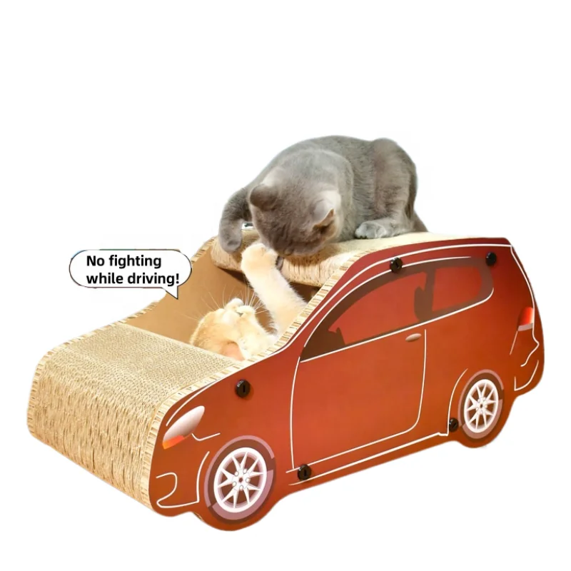 

Kennel Cat Scratching Board Cat Carriage Paw Sharpening Toy For SUVs Assembly Toys Bunk Cat Bed