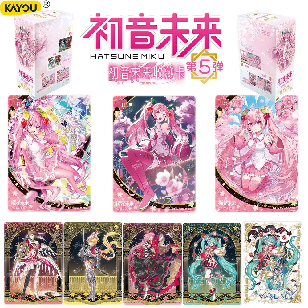 kayou-paquete-original-hatsune-miku-first-sight-vol5-serie-sakura-poem-tarjetas-coleccionables-raras-se-juguetes-y-regalos