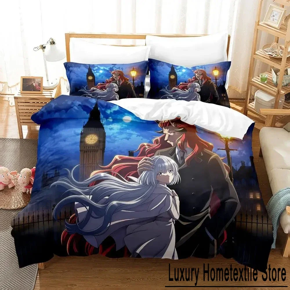 Anime The tale of outcasts Bedding Set Boys Girls Twin Queen Size Duvet Cover Pillowcase Bed Kids Adult Home Textileextile