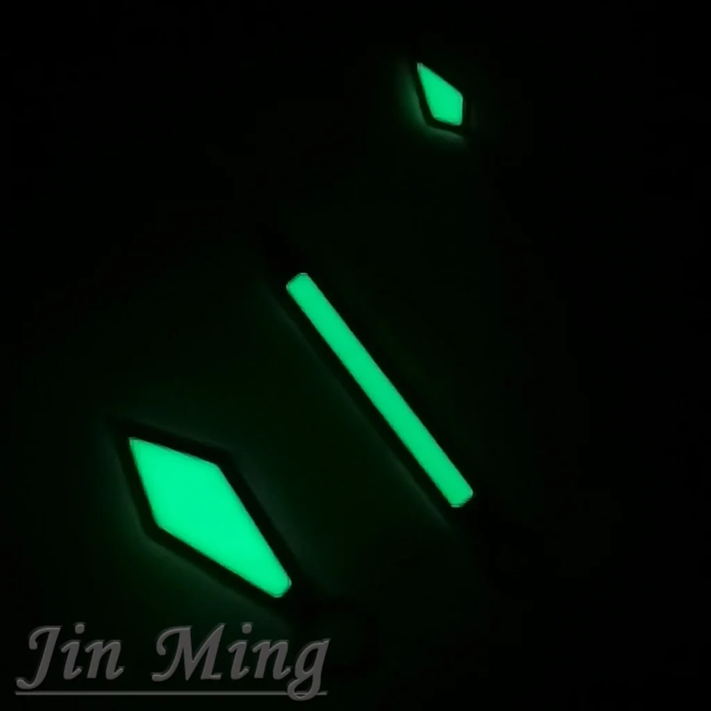 ساعة يد عالية الجودة 12.5*12*8.5 أخضر مضيء فضي أسود ل NH35 NH36 7S26 7S36 4R35 4R36 حركة الساعات اكسسوارات