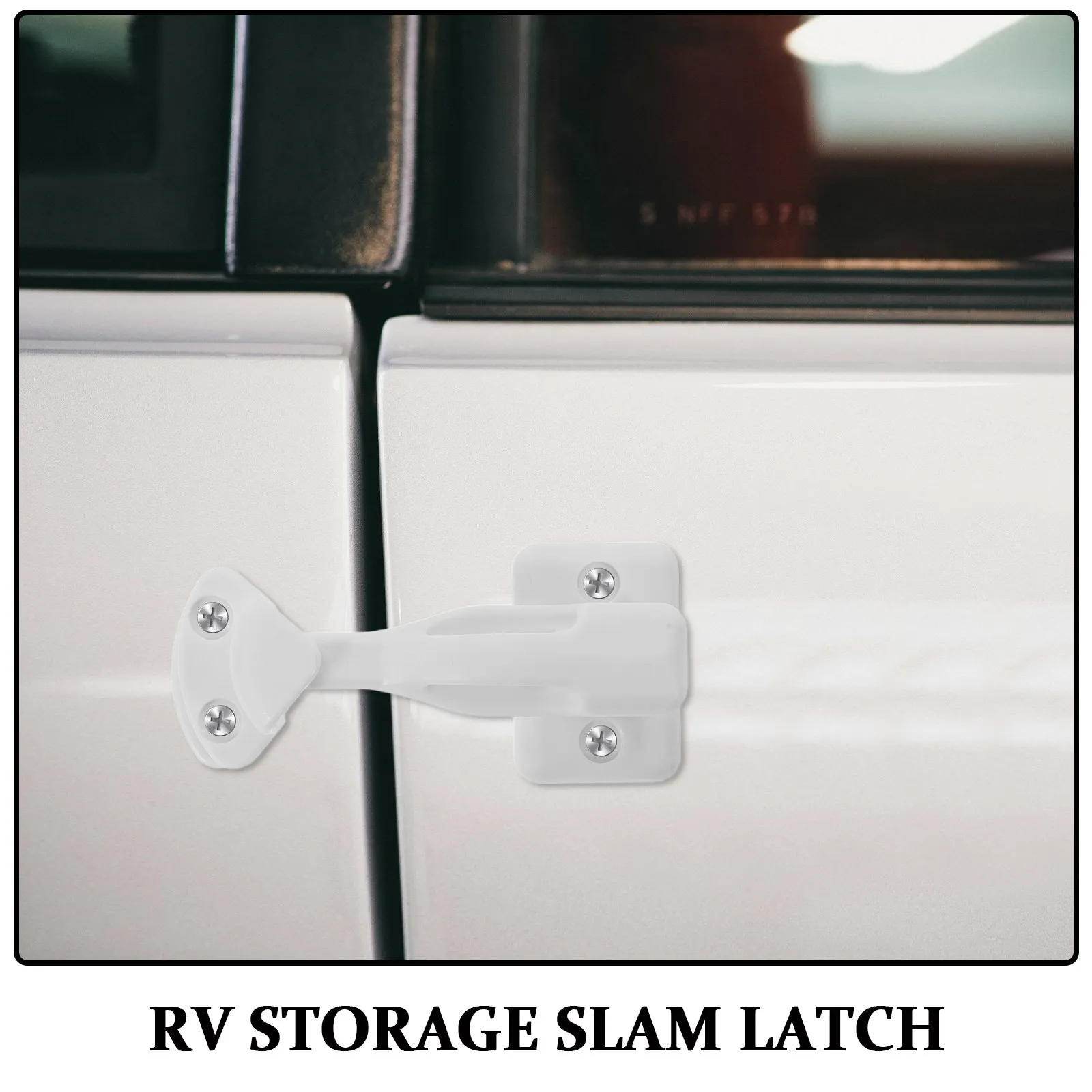 1Set Rv Cabinet Latch Nylon Rotating Grabber Catch Universal Storage Trailer Door Silent Camper Motorhome Boat Replacement