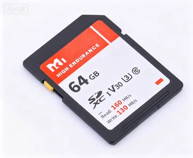 64GB TLC C10 U3 V30 A2 SDXC Card with LDPC Error Correction 3K PE Cycles for Drones Dash Cams Security Surveillance