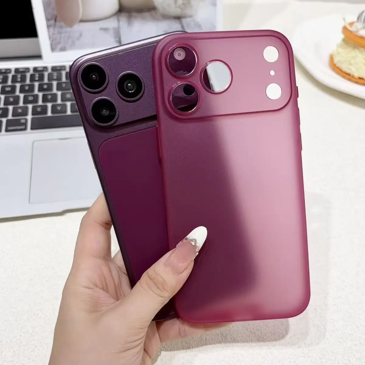 0,3 mm ultradünne matte PP-Slim-Hülle für iPhone 18 Pro Max 17 Pro 17Pro 17ProMax 18Pro 18ProMax Hülle – Detail 1