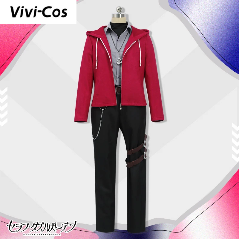 Vivi-Cos [personalizzato] Anime Vtuber NIJISANJI VOLTACTION Seraph Dazzlegarden Cool Cosplay Costume di Halloween gioco di ruolo nuovo