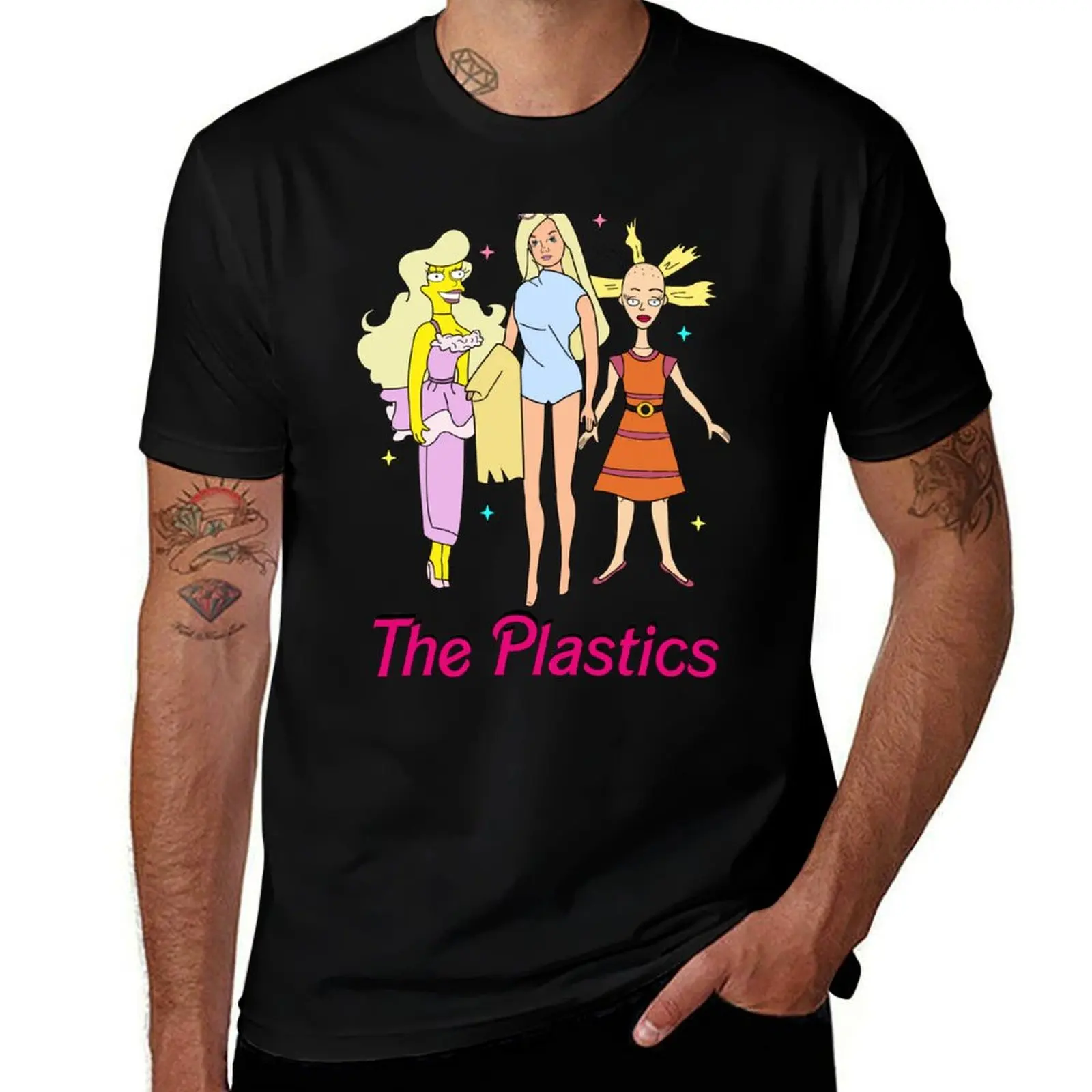 Plastics T-Shirt Classic Print Short Sleeve Shirt T-Shirt