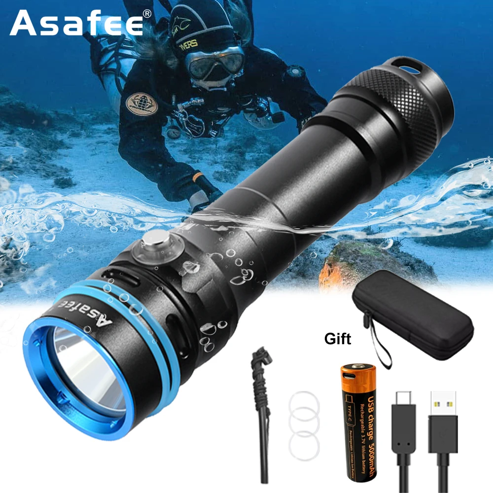 lampe-de-plongee-asafee-dt100pro-rechargeable-2000lm-sft40-led-torche-de-plongee-professionnelle-lampe-de-poche-etanche-pour-la-plongee