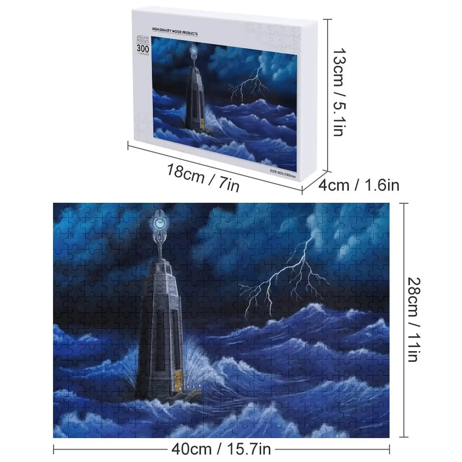 Beyond the Sea Jigsaw Puzzle Nome in legno Nome personalizzato Legno Animali in legno Puzzle