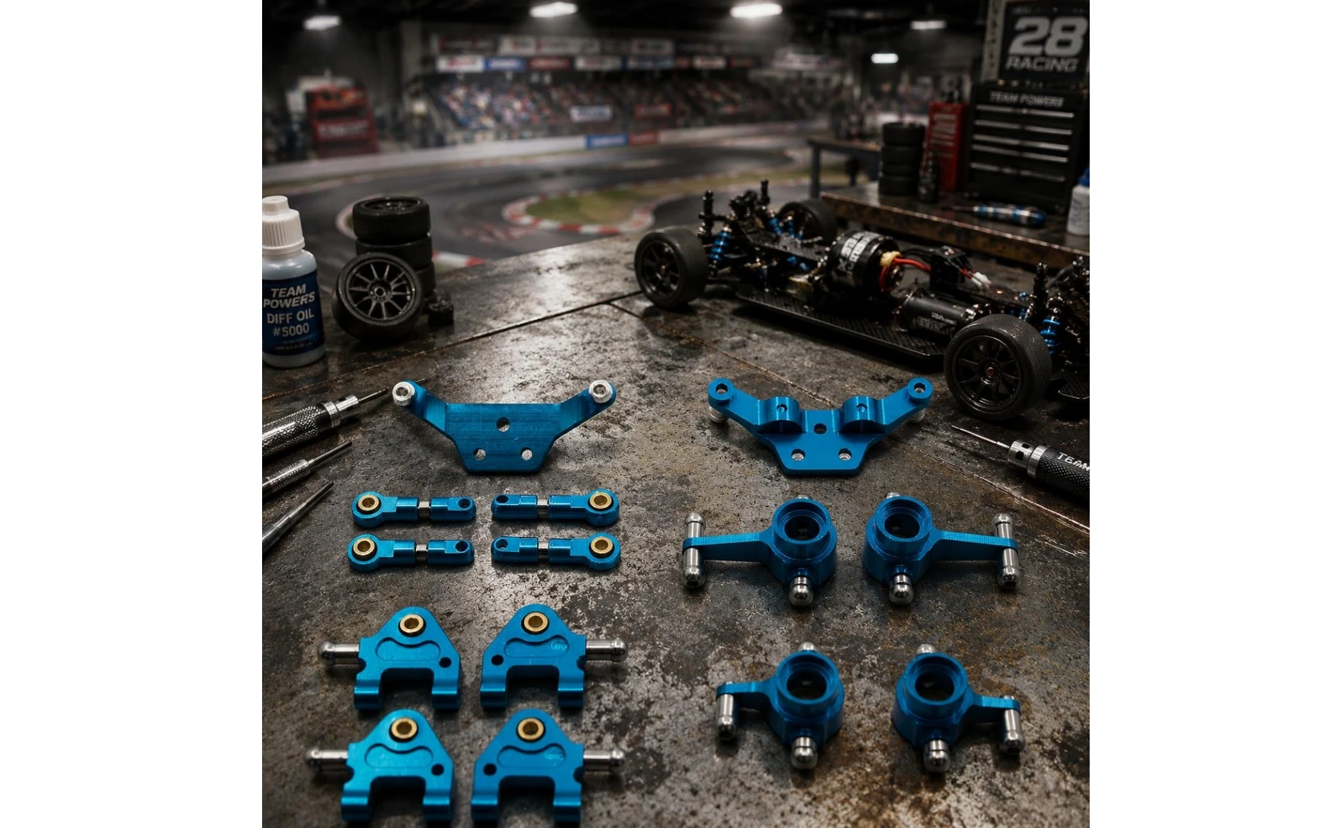 RC Car Suspension Arms Stable Performance CNC Machined Cutouts Easy to Install Precision-fit Accessories for Remote Toy RC Car Suspension Arms Stable Performance CNC Machined Cutouts Easy to Install Precision-fit Accessories for Remote Toy