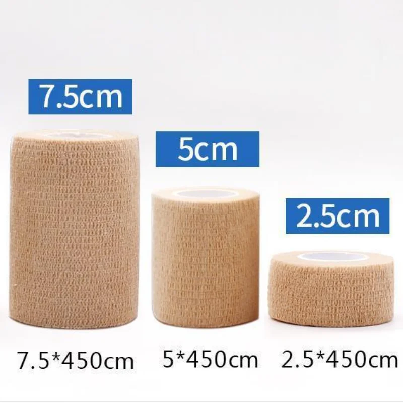 1Roll Self Adhesive First Aid Skin Tape Elastic Patch for Sports First Aid Wound Plasters Tape