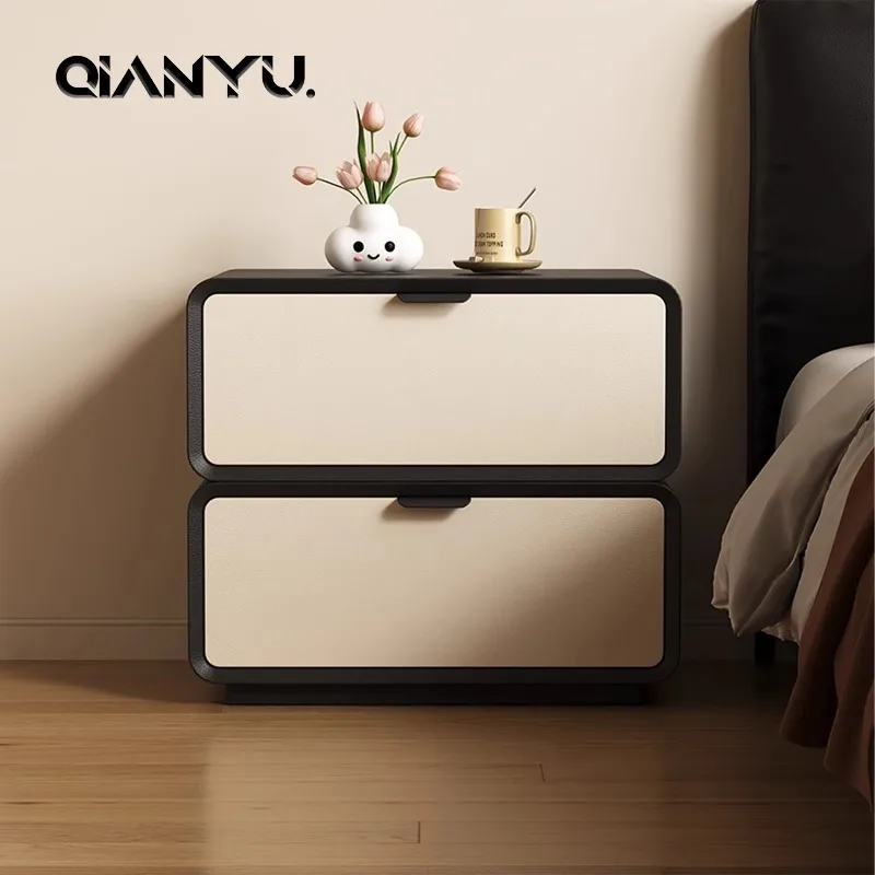 Luxury Nordic Nightstand Modern Storage Vintage Aesthetic Trendy Display Nightstand Muebles Para Dormitorio Bedroom Furniture