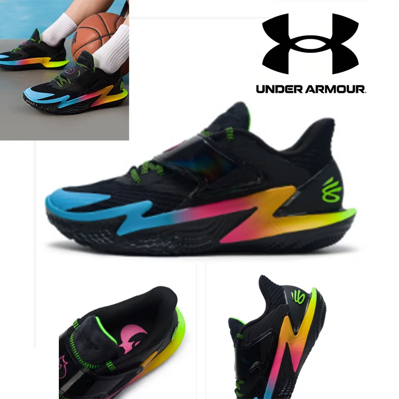 Баскетбольные кроссовки Under Armour UA Mid Top, базовый стиль, дышащие, противоскользящие, износостойкие, удобные кроссовки 6011189-001