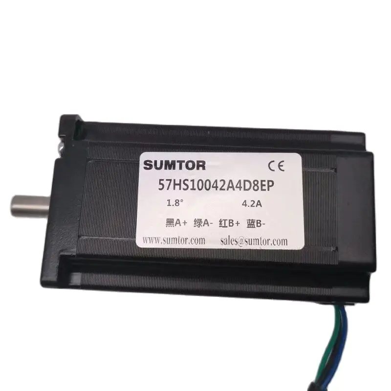 Nema23 Stepper Motor  Single and Double Shaft 8mm Hybrid Motor 2-phase 4-wire 100mm High Torque 2.5Nm 1.8° 4.2A