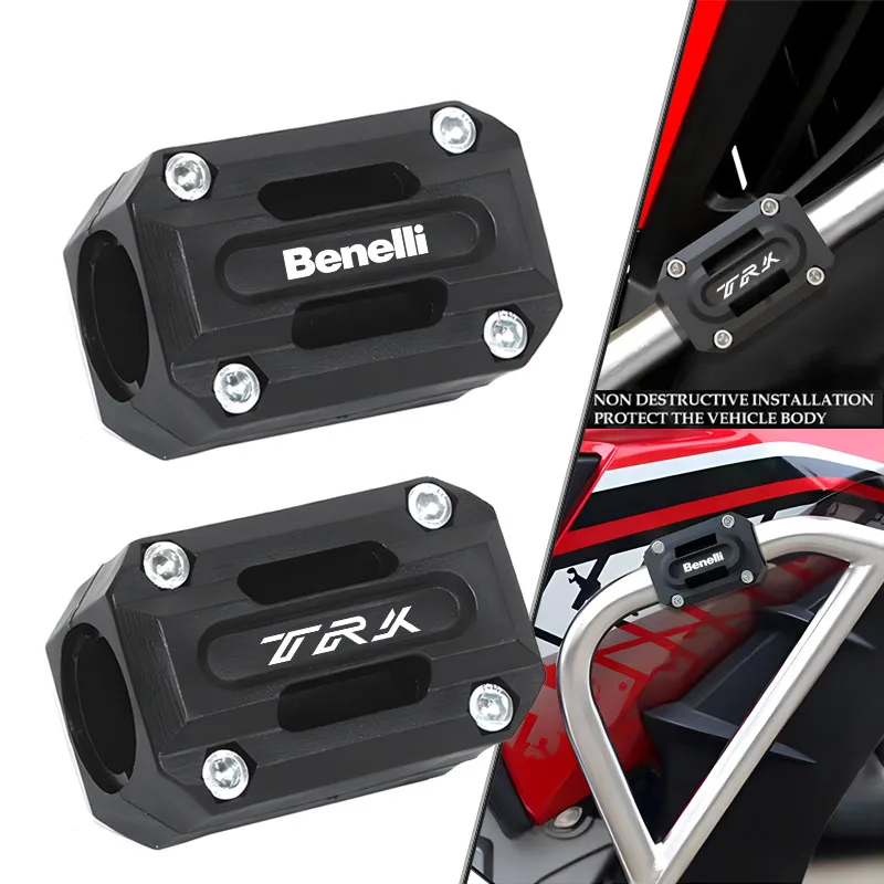 For Benelli TRK502 TRK502X TRK 702 251 800 502 TRK 502X LEONCINO 250 Motorcycle Engine Crash bar Protection Bumper Guard Block