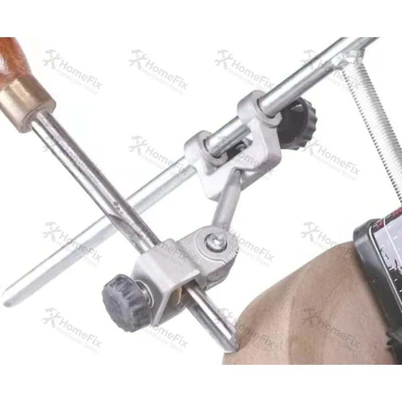 Woodturning Gouge Sharpening Jig, for Spindle & Bowl Gouges, Compatible with Water Cooled Sharpener