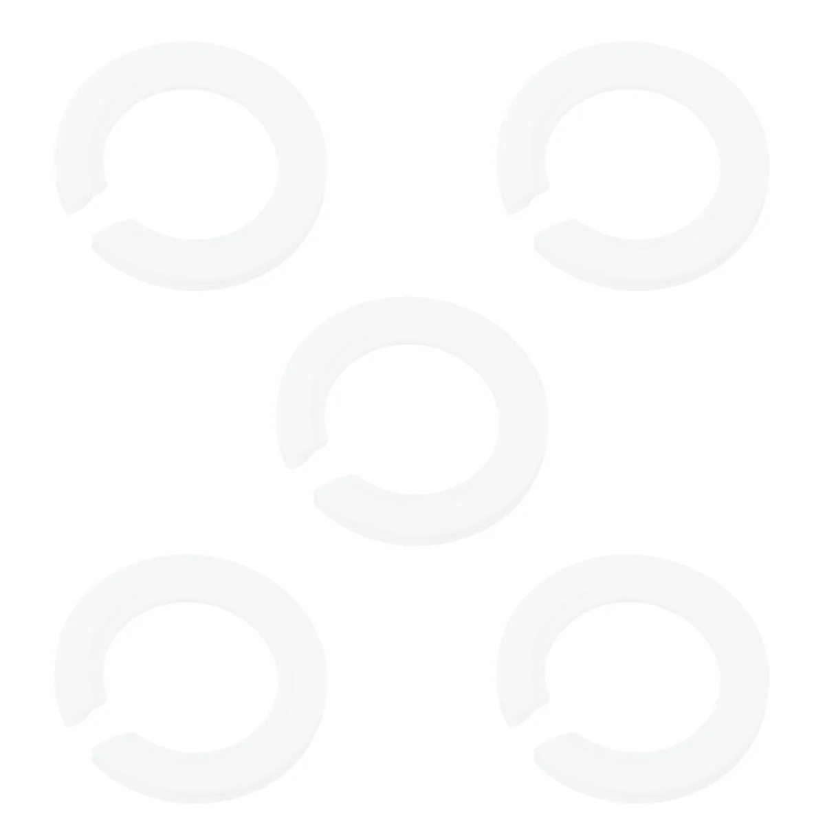 20 قطعة حلقة إصلاح لمبة E27 إلى E14 LED محول مأخذ التوصيل مقاومة للهب البلاستيك سهلة التركيب غطاء مصباح الاحتفاظ حلقة التحول #5