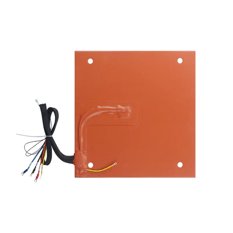 وسادة تدفئة من السيليكون لسرير ساخن لـ Creality K2 Plus لـ Creality K2 Plus ملحقات طابعة ثلاثية الأبعاد لسرير الطباعة الساخنة