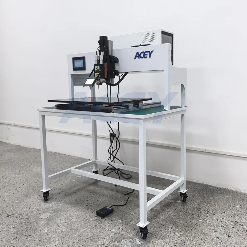 Custom Pedal Manual Spot Welder 10000A Transistor Lithium  Spot Welding Machine for 18650 21700 32700 33140  Pack