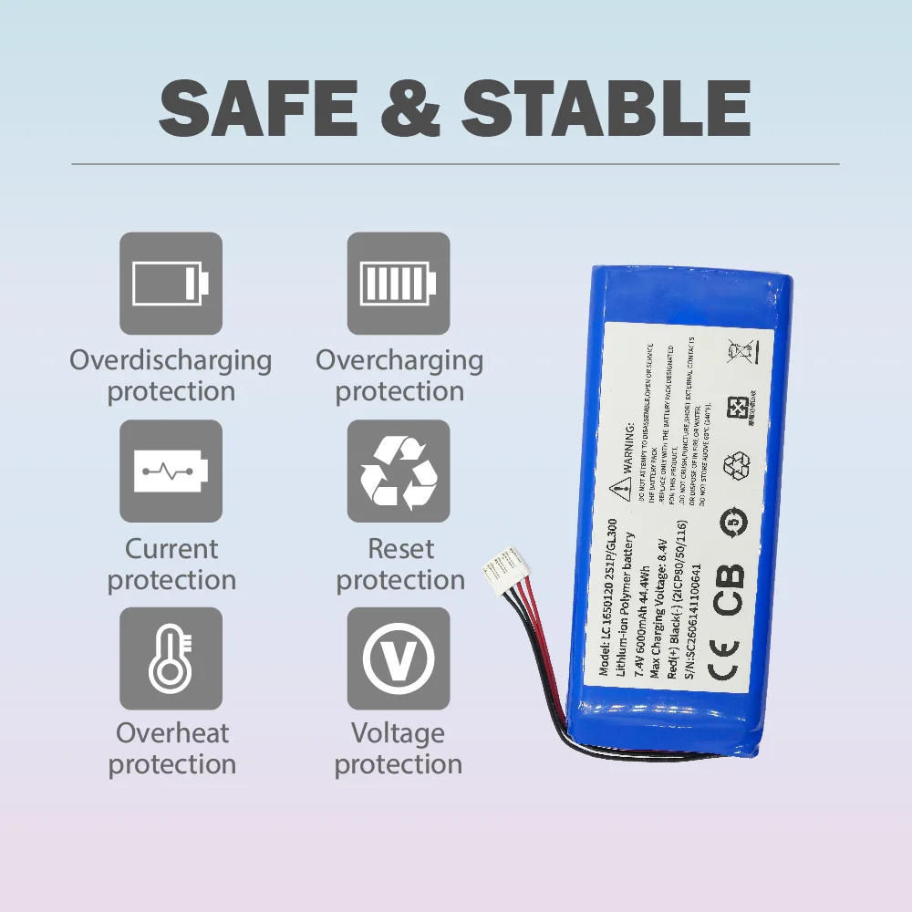6000mAh Remote Control Battery GL300C For Drone For DJI Phantom 3 Pro/3 A,Phantom 4/ 4 A/4 Pro/4 Pro V2.0, Inspire 1/Inspire 2 - view 3