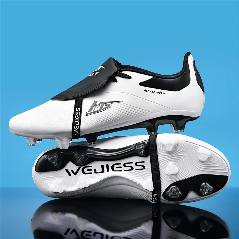 W20 High Quality Mens Soccer Shoes Non-Slip Turf Soccer Cleats for Kids TF/FG Training Football Boots Chuteira Campo size35-45