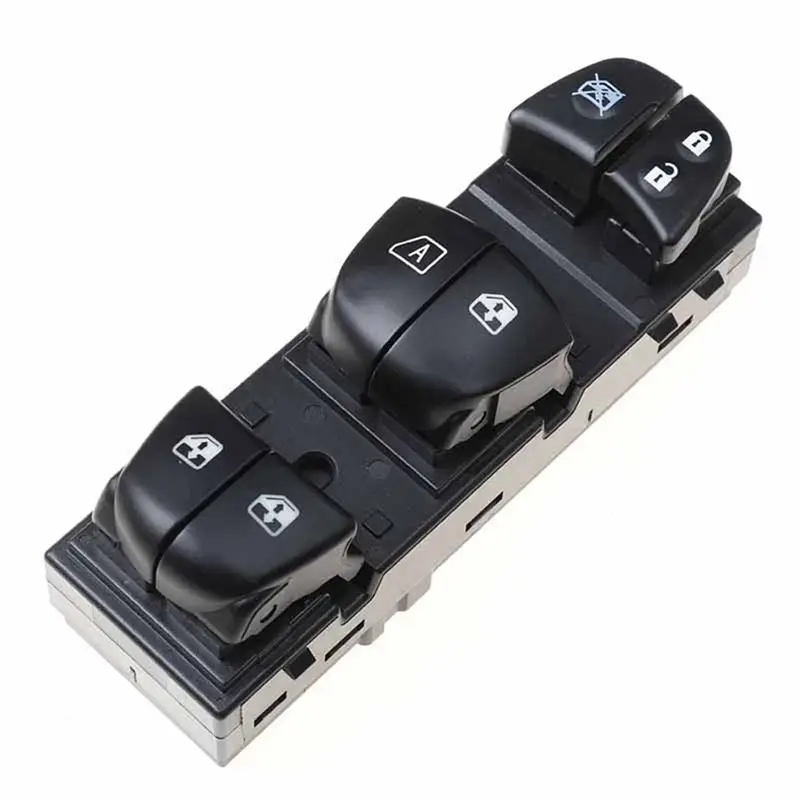 1 Piece Master Window Lift Switch Buttons Car Accessories With Light For Nissan Tiida Qashqai Altima X-Trail 2011-2016-L94A