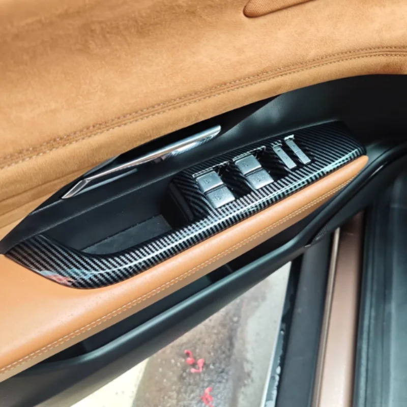 

LHD carbon fiber Car Style For Mazda EZ-6 EZ6 2024 Interior and exterior trim stickers