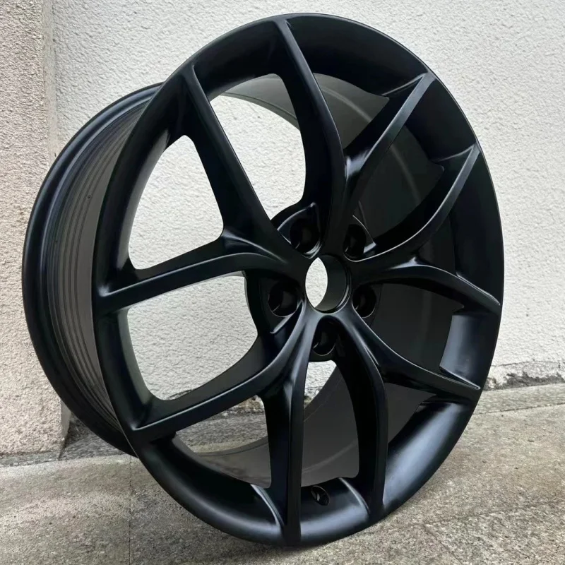High-Quality Hyper Black Finished Car Wheel Hub 18 19 20 Inch Aluminum Alloy PCD 114.3 Vehicle Modification Upgrade Accessories