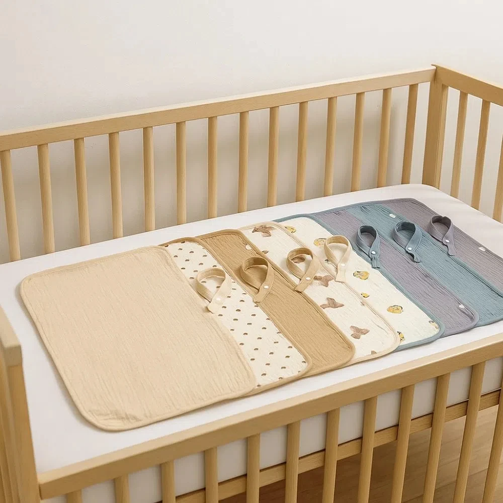 

Soft Baby Diaper Changing Pad Breathable Strong Absorbent Infant Diaper Mat Hypoallergenic Protector Sheet Baby Bed Pad Travel