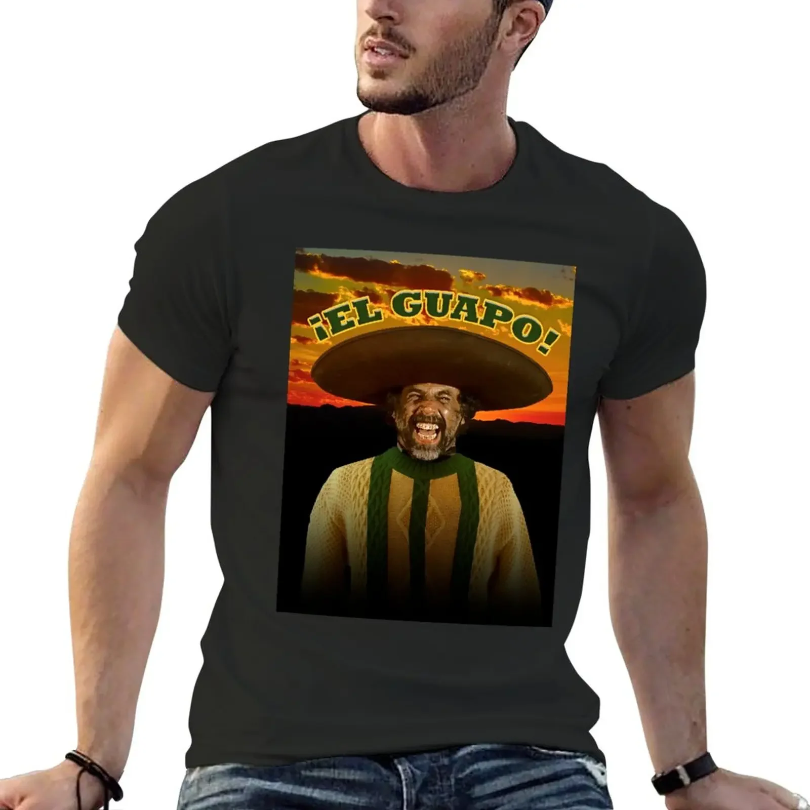 

New El Guapo T-Shirt luxury designer Funny t-shirt cute clothes shirts graphic mens shirts graphic tee