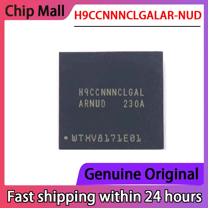 

1 шт. H9CCNNCLGALAR-NUD H9CCNNNCLGAL 4G FBGA178 новый LPDDR3 1866 Мбит/с 4G чип памяти IC
