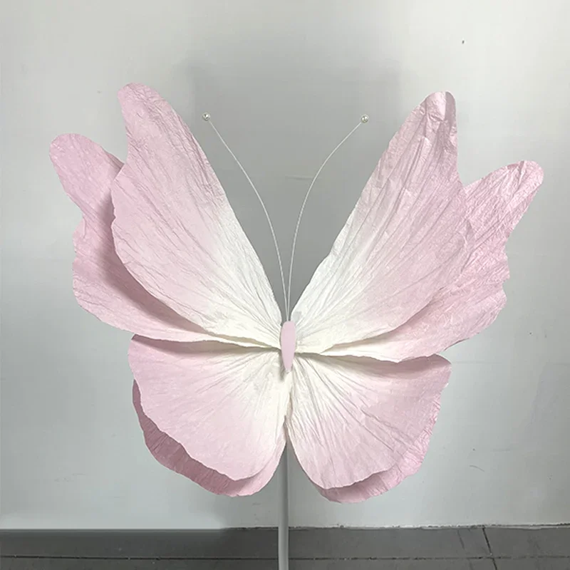 

Artificial Large Paper Butterfly Wedding Background Decoration Home Birthday Party Event Window Display Layout Photography Props