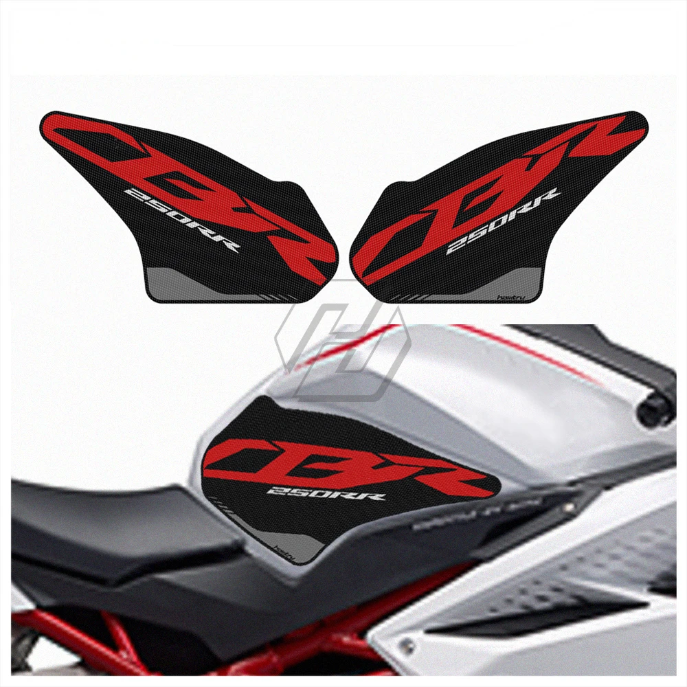 For Honda CBR 250RR 2017-2021 Sticker Motorcycle Accessorie Side Tank Pad Protection Knee Grip Traction