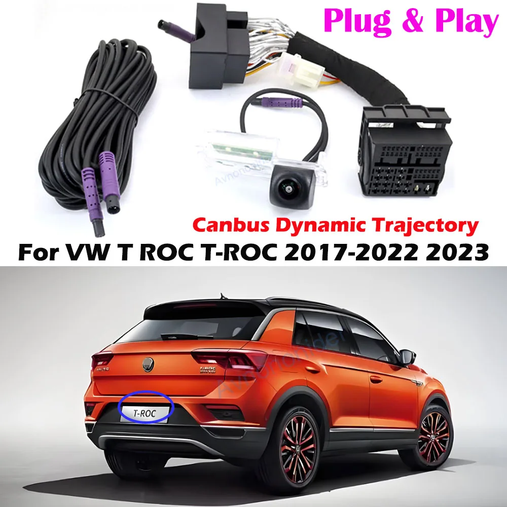 hd-canbus-dynamic-trajectory-rear-view-camera-for-vw-t-roc-t-roc-2017-2022-2023-backup-parking-camera-original-screen-mqb-system