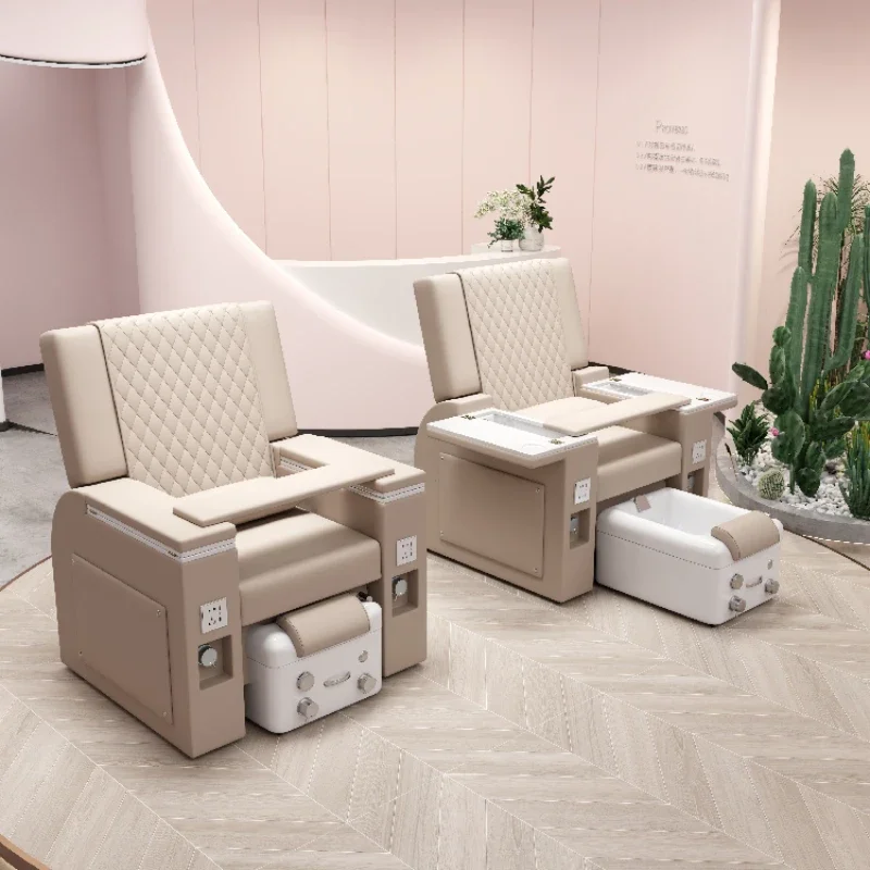 Luxury Modern Pedicure Chairs Comfort Salon Electric Massage Pedicure Detailing Chairs Nails Poltrona Cama Pedicure Furniture