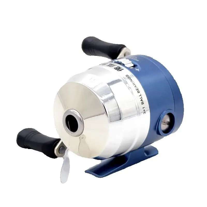 

Рыболовная катушка CAMEKOON FBS40 с 10-фунтовой леской, нагруженная катушка Spincast R/L, двусторонняя, передаточное число 4,3:1, 3 + 1, шарикоподшипниковое рыболовное колесо