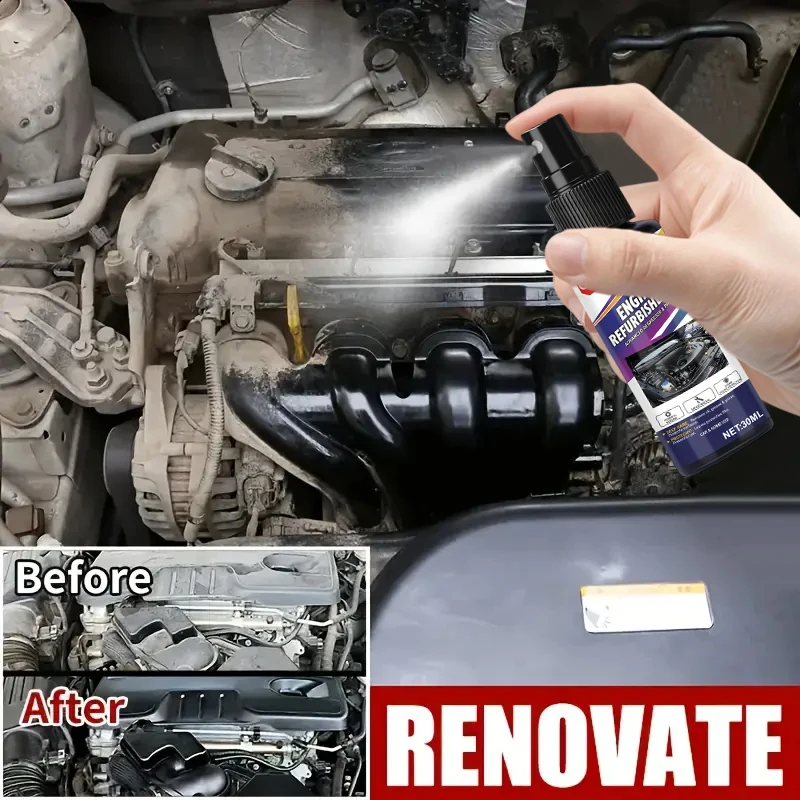 Engine Bay Cleaner Shine Protector and Detailer Decontamination Deep Degreasing Compartment Heavy Oil Dust Car Cleaning Product