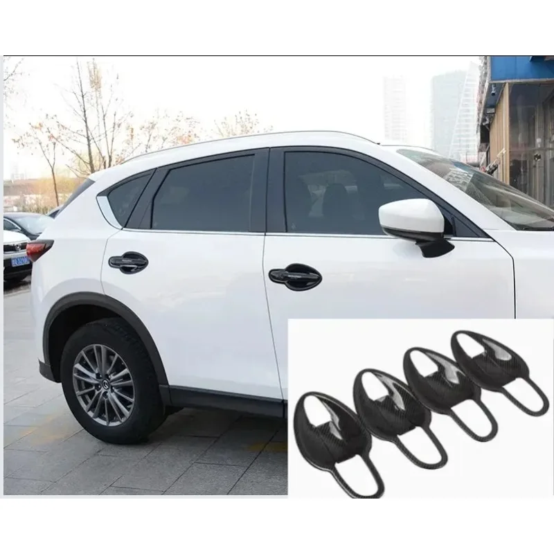 

Car Accessories For Mazda CX-5 2013 2014 2015 2016 -2021 Exterior door bowl protective cover decorative sequin car stickers